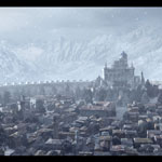 Isolated castle